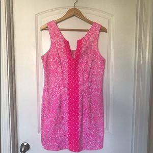 LILLY PULITZER - See Ya Later Pink Shift Dress